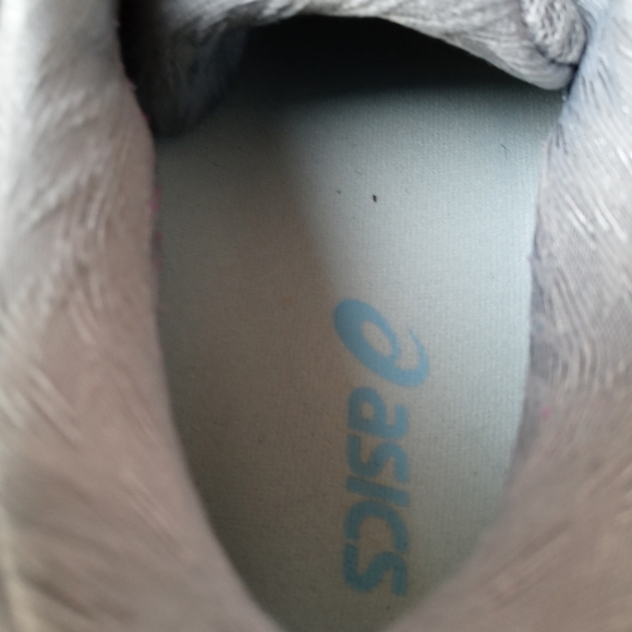 Asics Gel-Nimbus 22 Lite-Show Sheet Rock Grey Pink Wmn sz 9.5 shoe 1012A585-020. - Picture 7 of 12